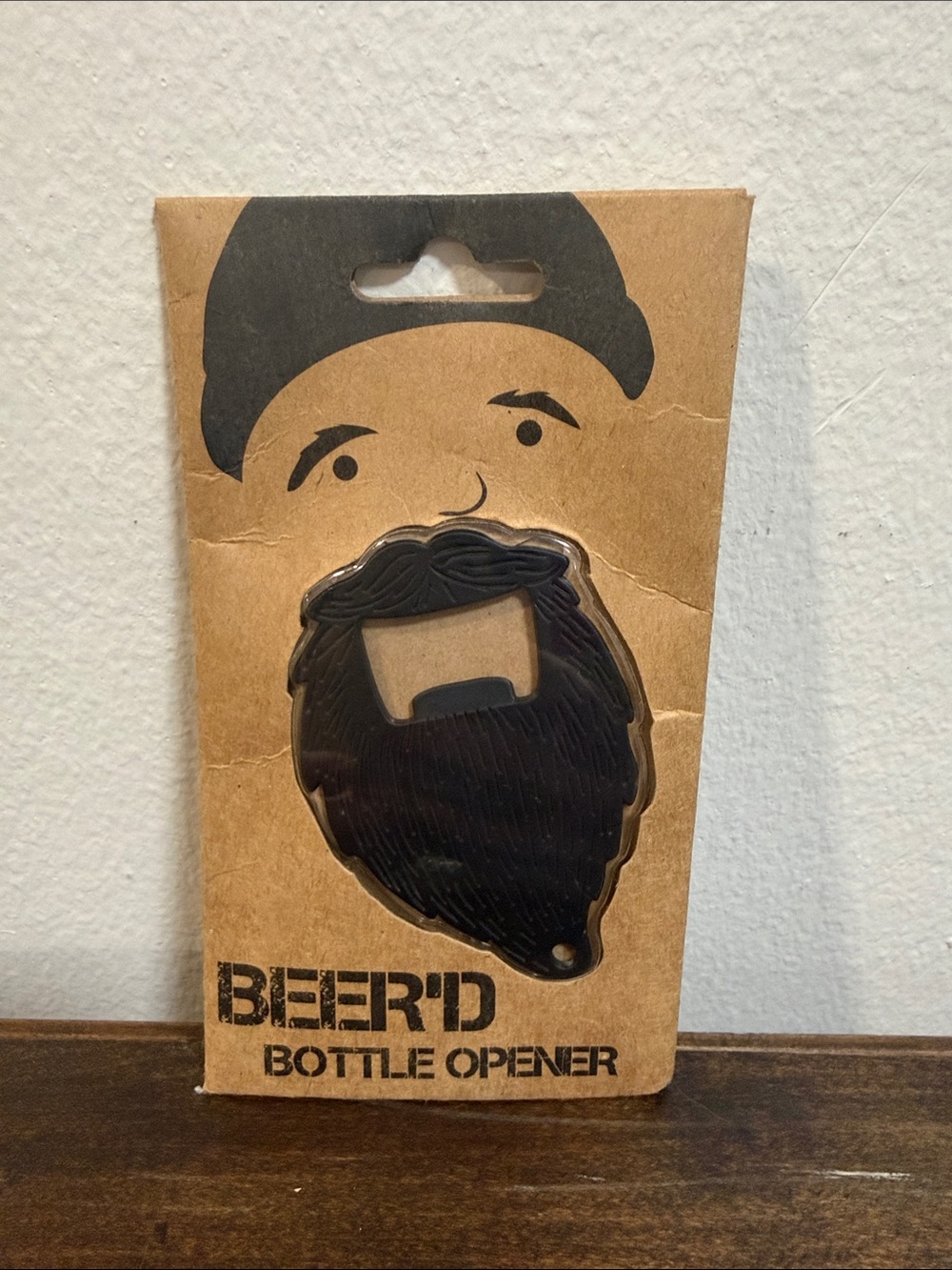 Black Beard Bottle Opener - Men Accessories